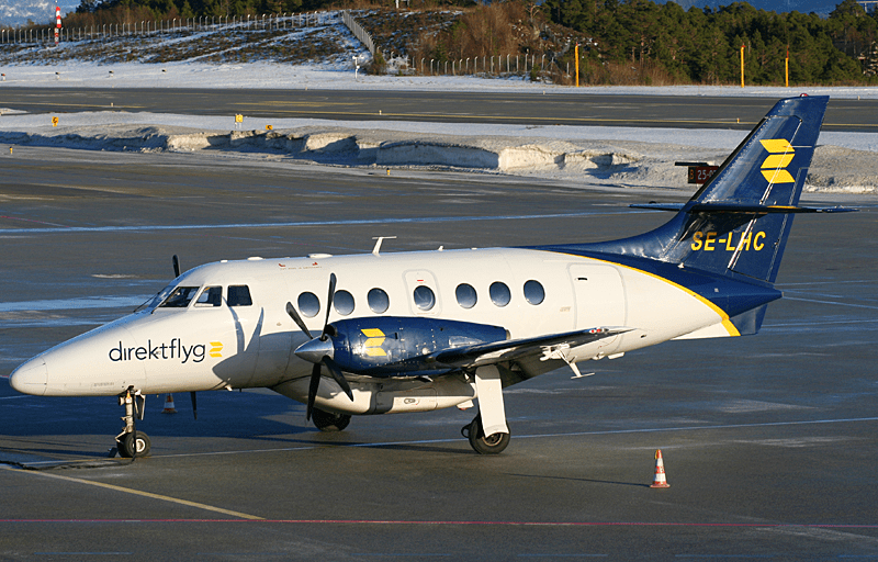 KSU_Direktflyg_BAe_Jetstream_32