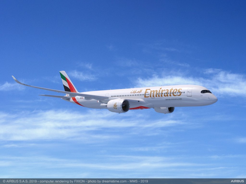 Emirates köper A350