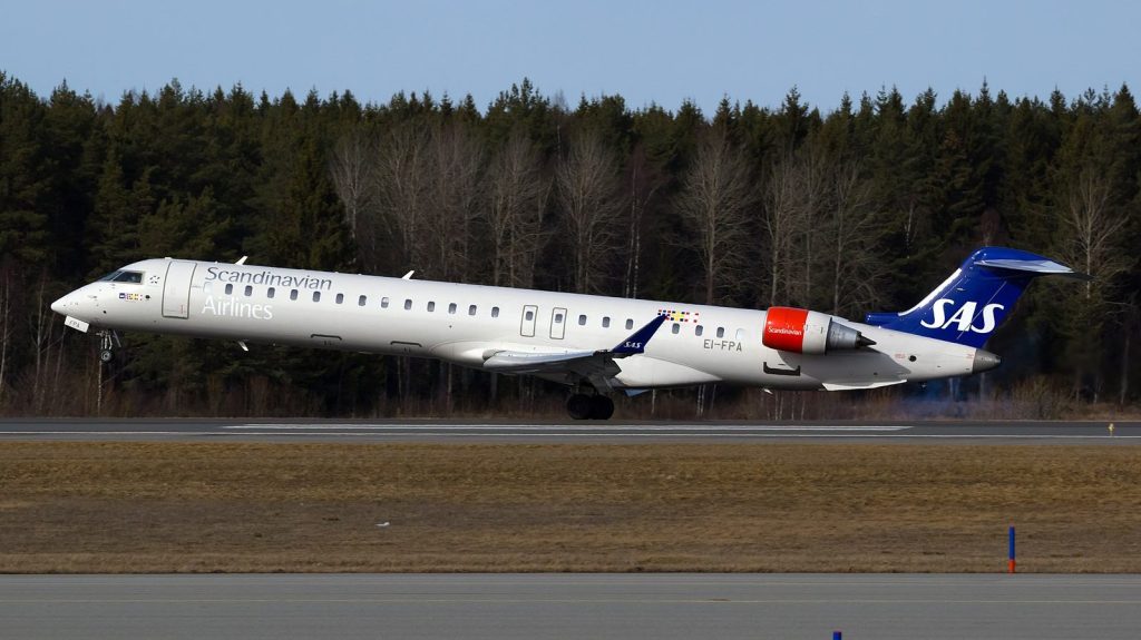 SAS-flygning tvingades vända på grund av rök