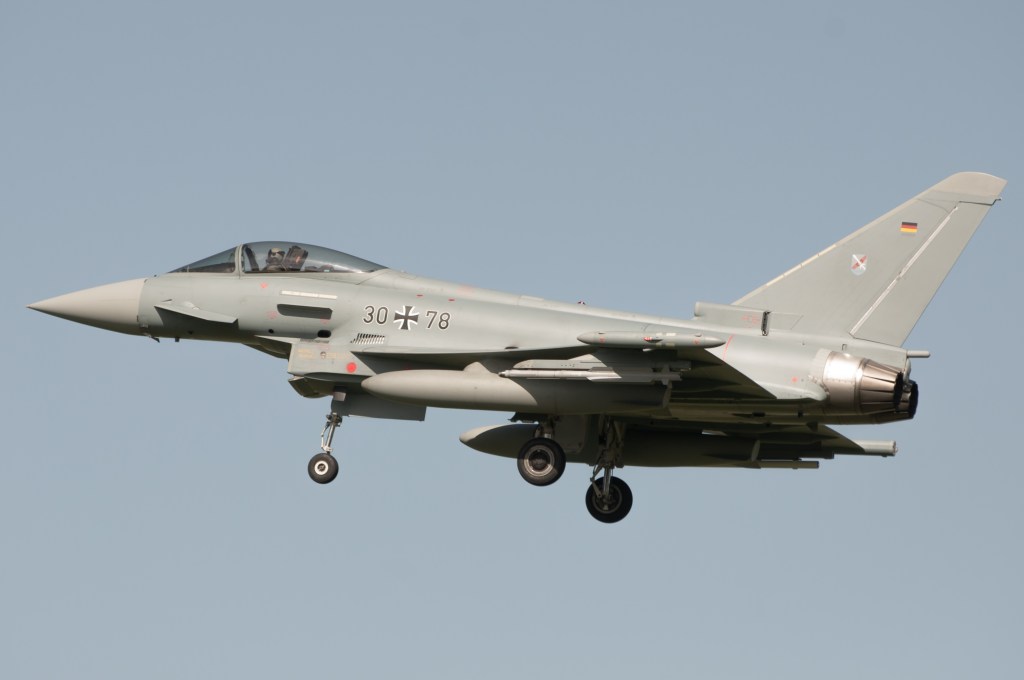 Luftkollision över Tyskland