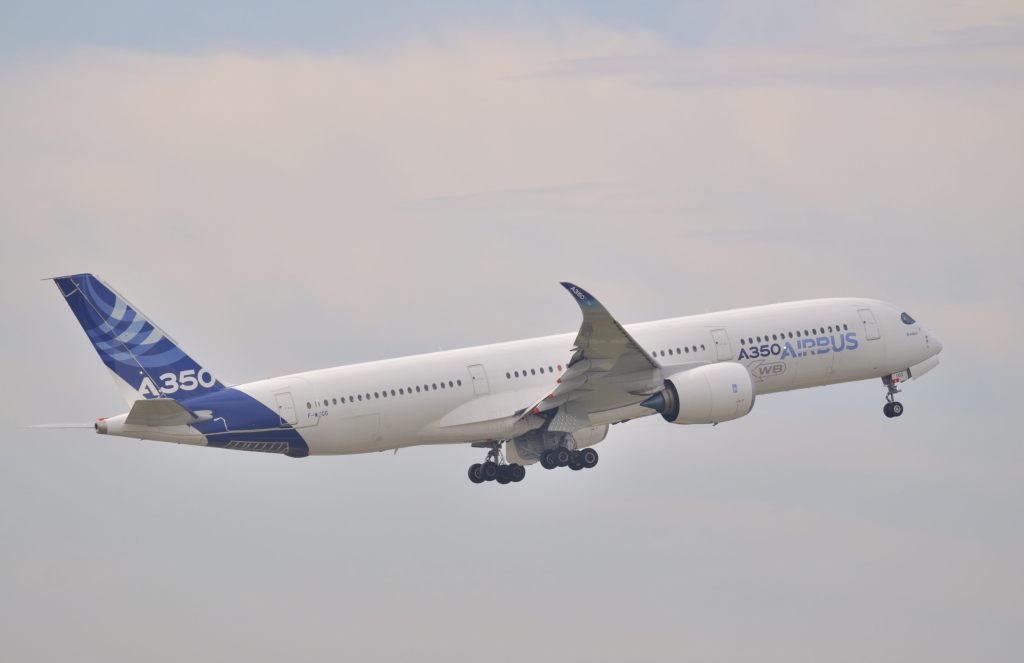 Airbus fokuserar på A350