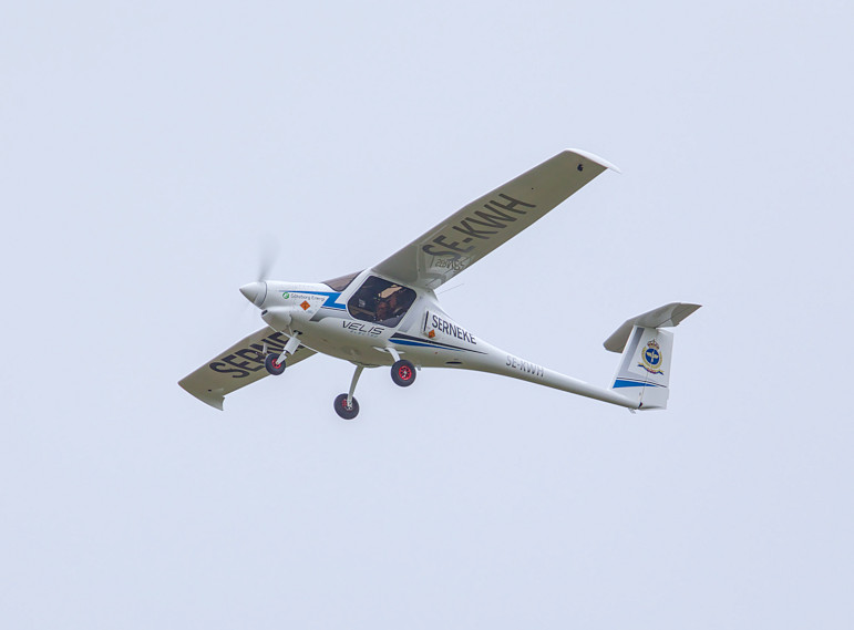 Elflygsturné avslutades på Visby&nbsp;Airport