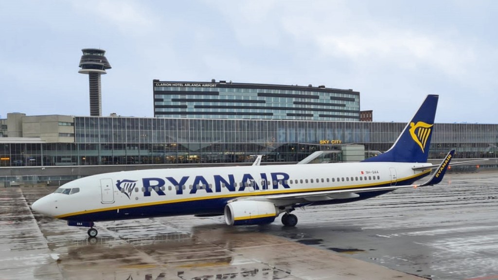 Ryanair satsar vidare på Arlanda – ytterligare 12 nya linjer