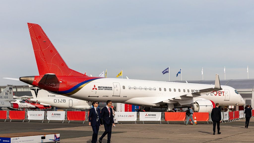 Stororder på SpaceJet för Mitsubishi