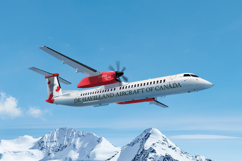 De Havilland vill bygga större och mindre Dash 8